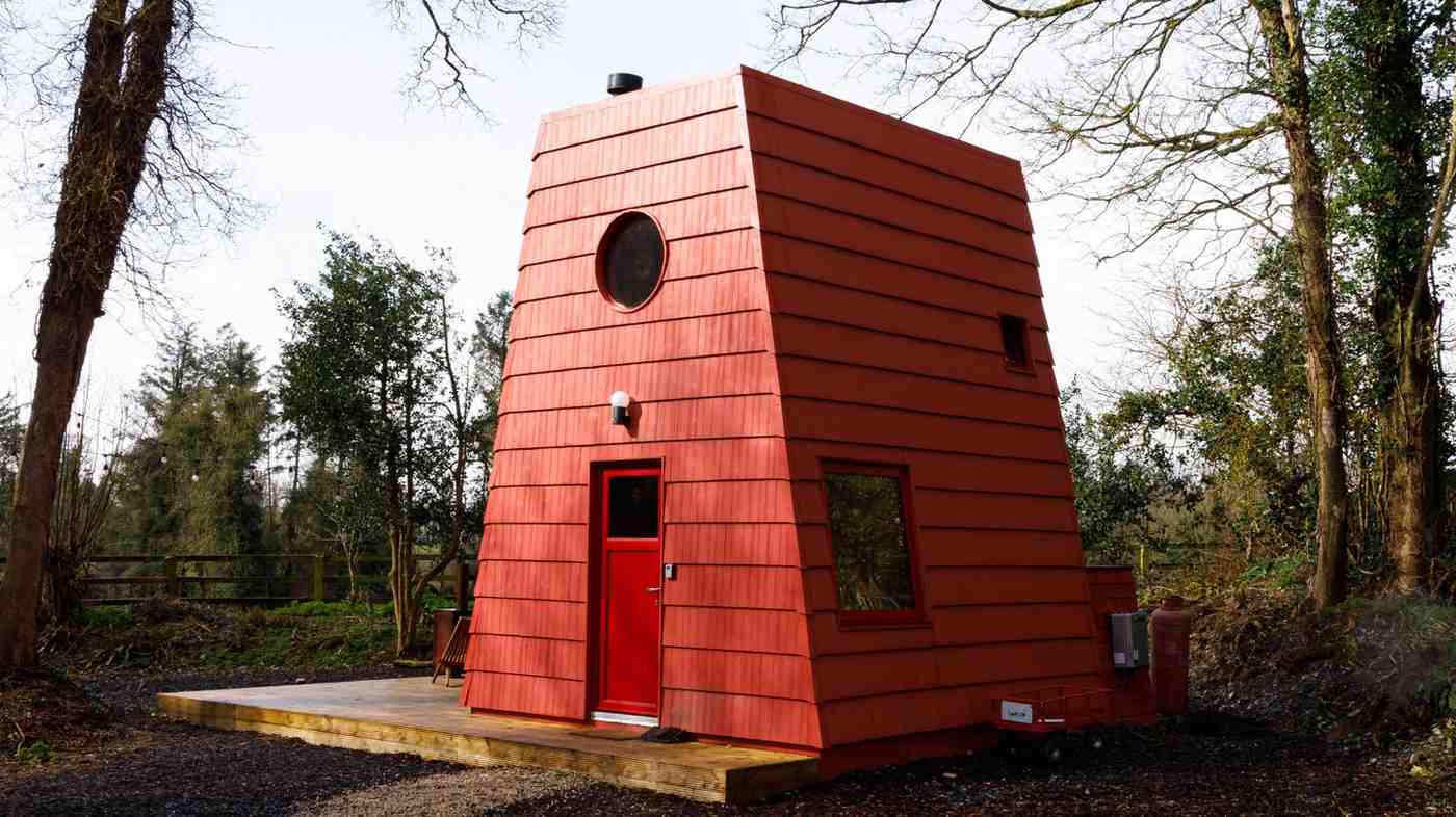 Kabin Mini dengan Inspirasi Pertanian di Irlandia