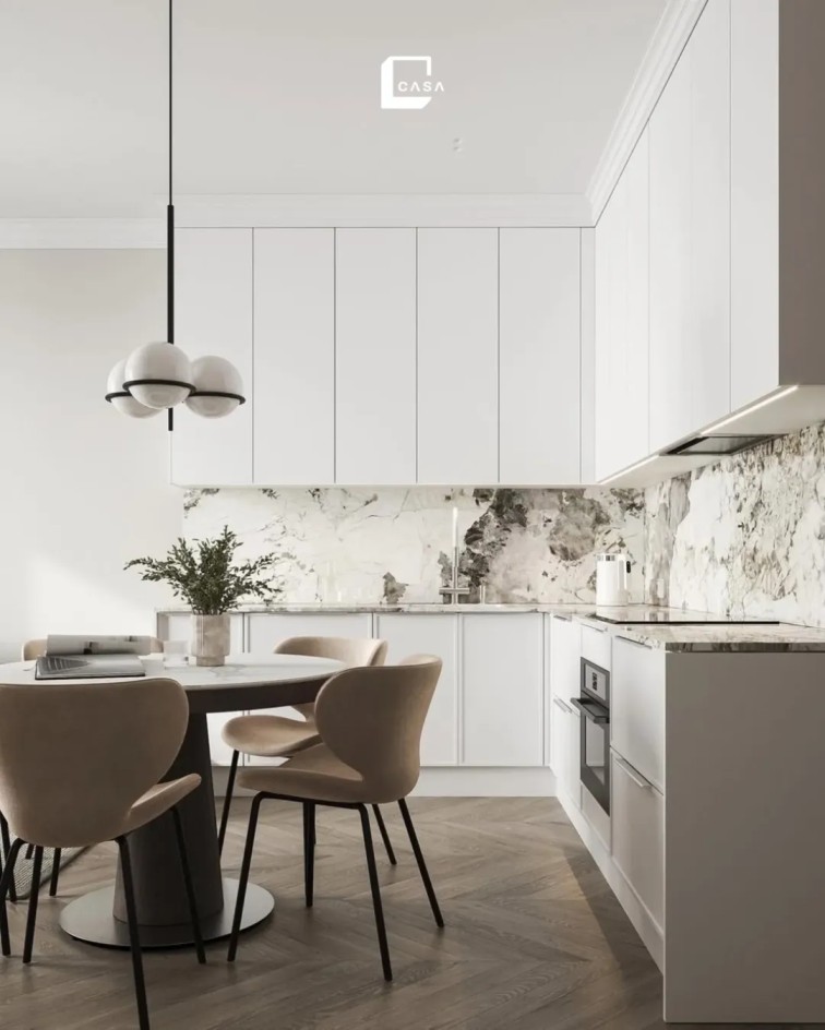 6 Ide Desain Dapur Warna Putih, Bikin Betah Masak Di Rumah!