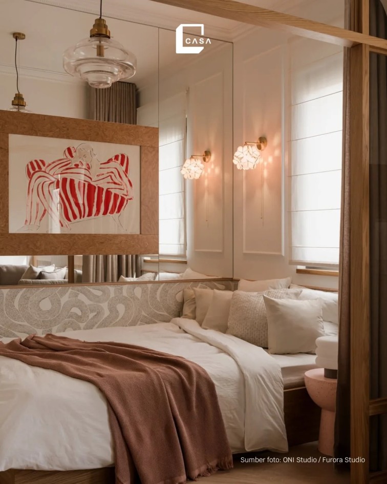 Desain Kamar Tidur Kecil 2x2, Terasa Lega & Penuh Gaya!