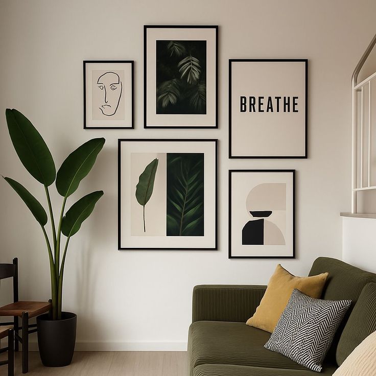 5 Tips Ruangan Tampil Cantik dengan Lukisan Simple Aesthetic