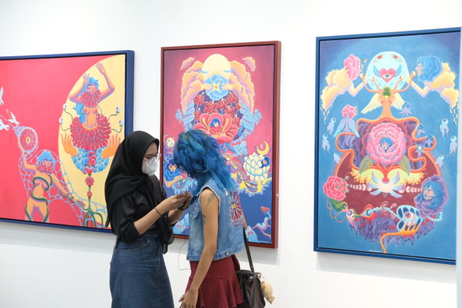 Pameran Seni Moonveils Hadir di Kendys Gallery