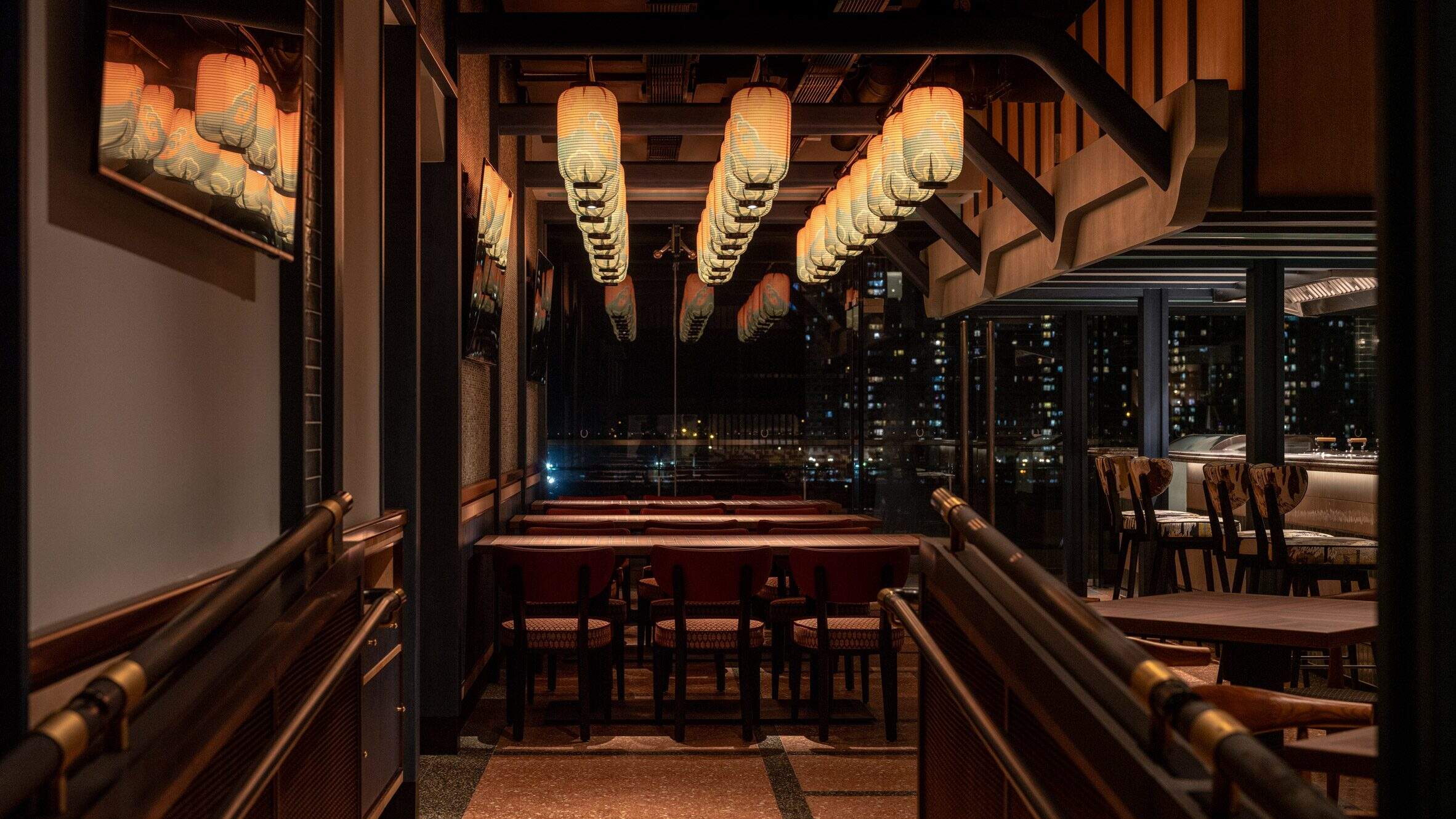 Gang di Tokyo Jadi Inspirasi Interior Restoran Genso