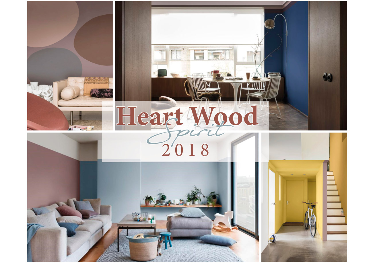 4 Tema Rumah dari Tren Warna Dulux 2018, Heart Wood