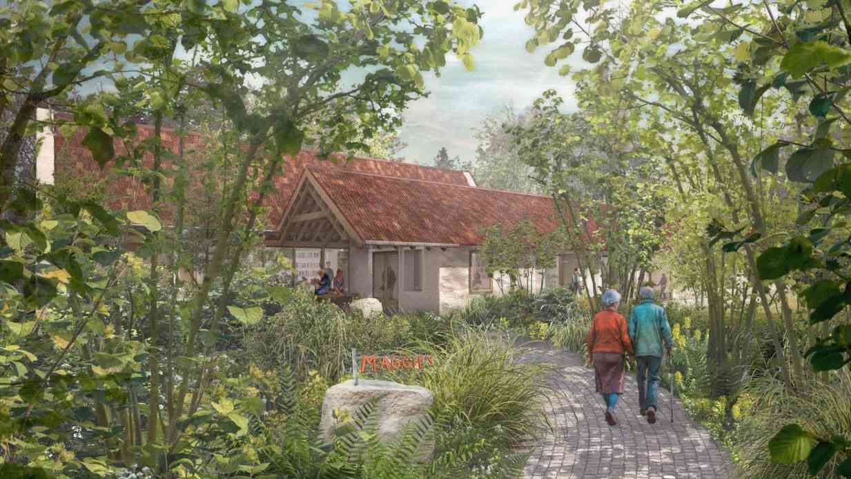 Suasana Rumah di Pusat Perawatan Kanker Maggie's Maidstone