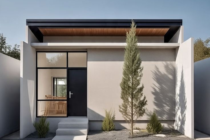 Inspirasi Tampak Depan Fasad Rumah 7x9 yang Patut Dicoba!