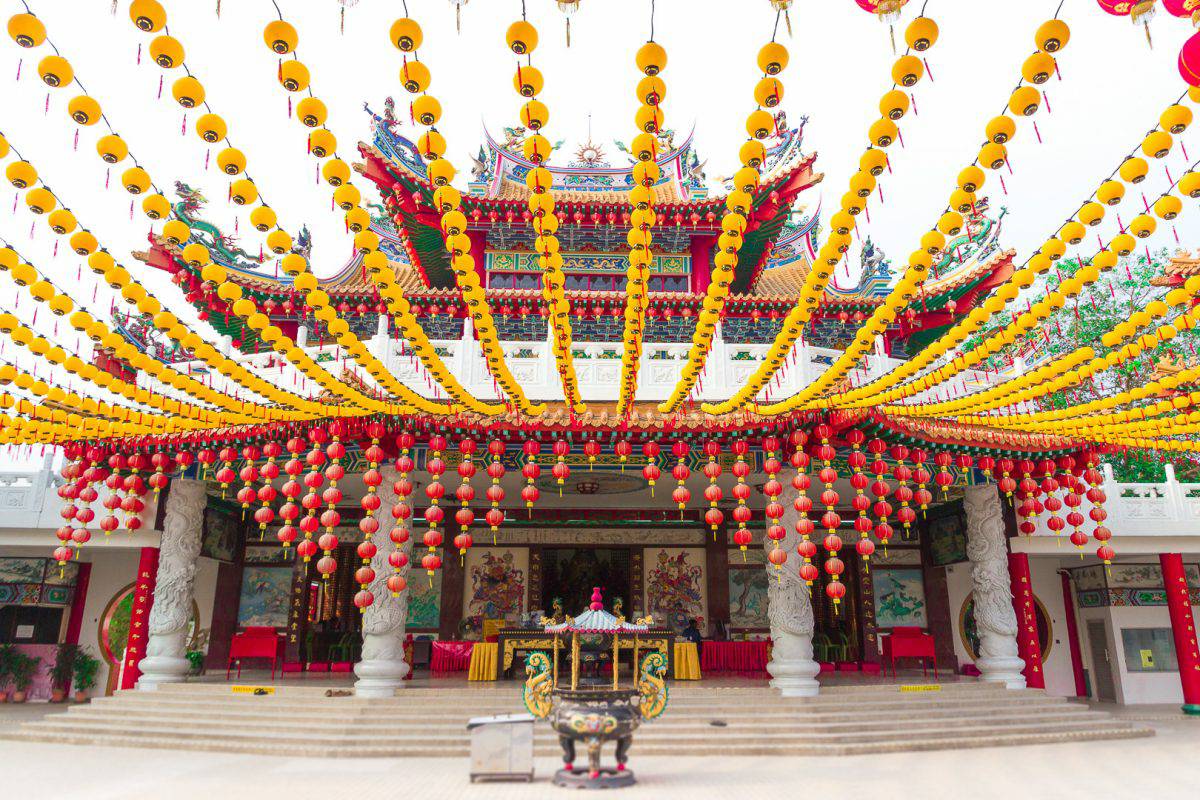 Intip Keindahan Kuil Tiongkok di Bukit Kuala Lumpur