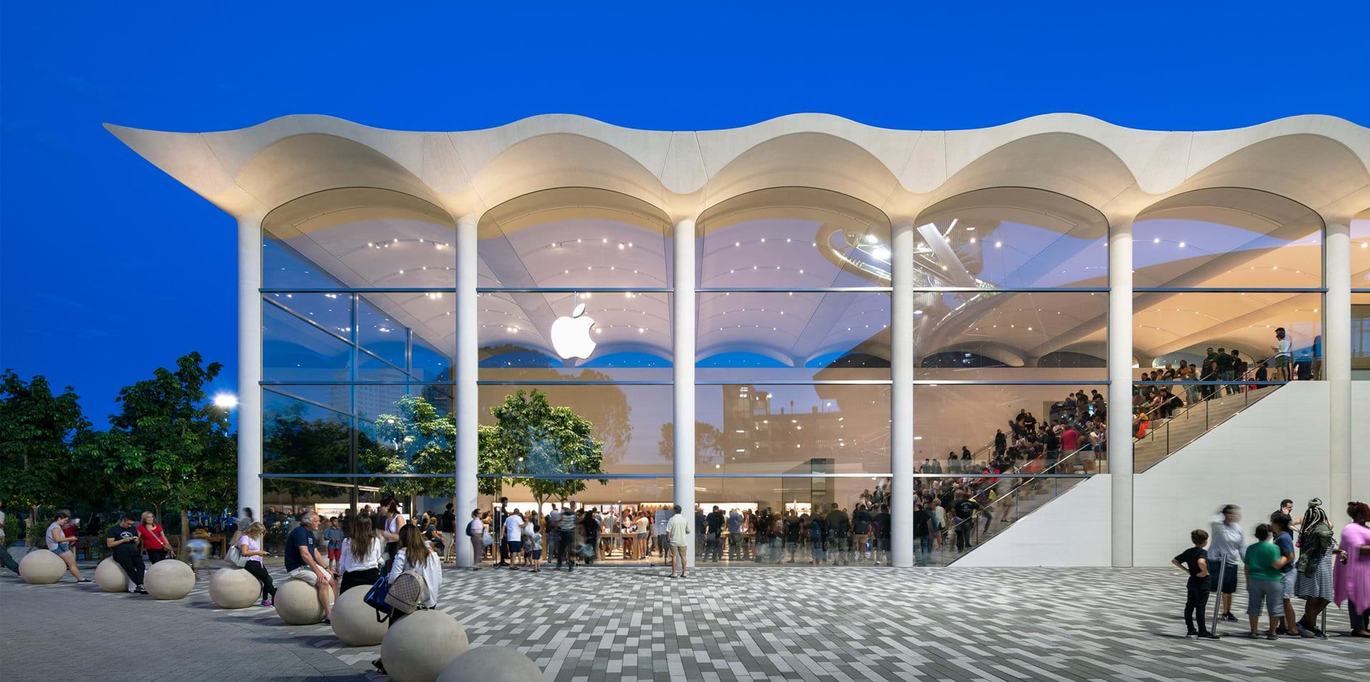 Intip Keunikan Apple Store di Mall Aventura Miami