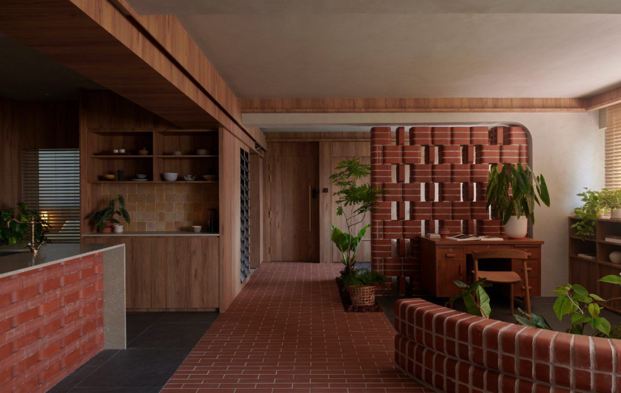 Flat Singapura Direka Menjadi Hunian Tropis Bernuansa Taman