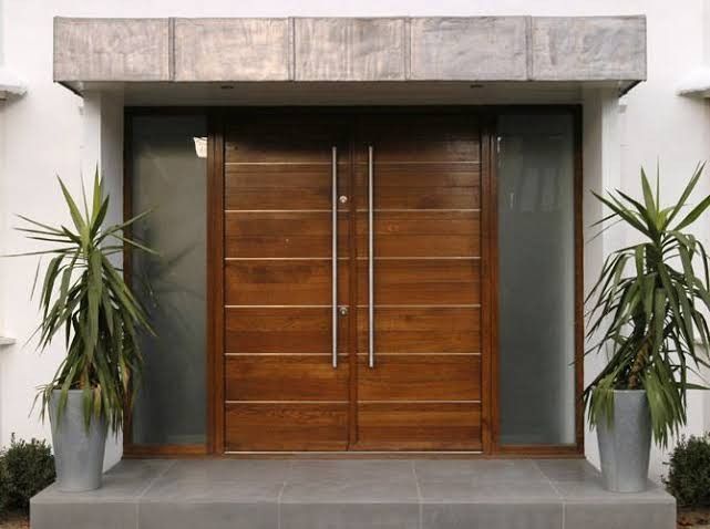 Terkini! 5 Ide Model Pintu Kupu Tarung Besar Rumah Minimalis