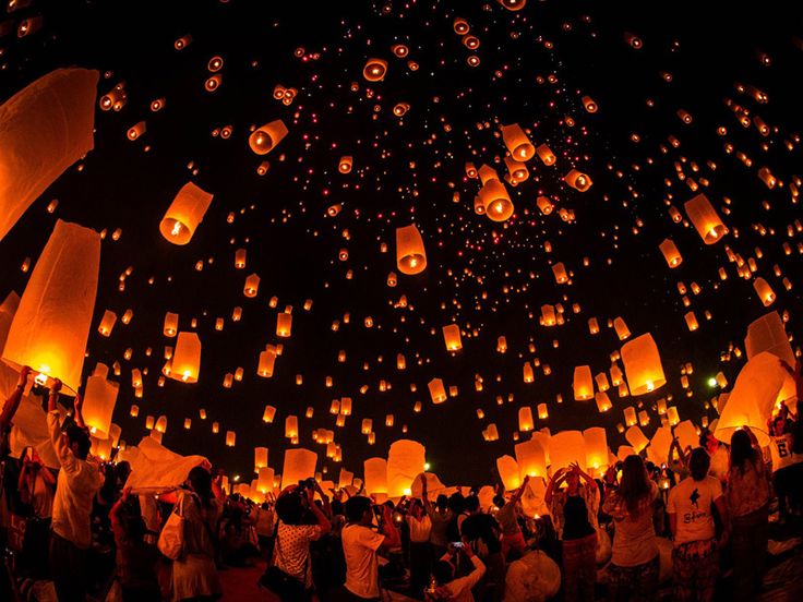 Rayakan Liburan di 7 Festival Lampion Paling Ikonis di Dunia