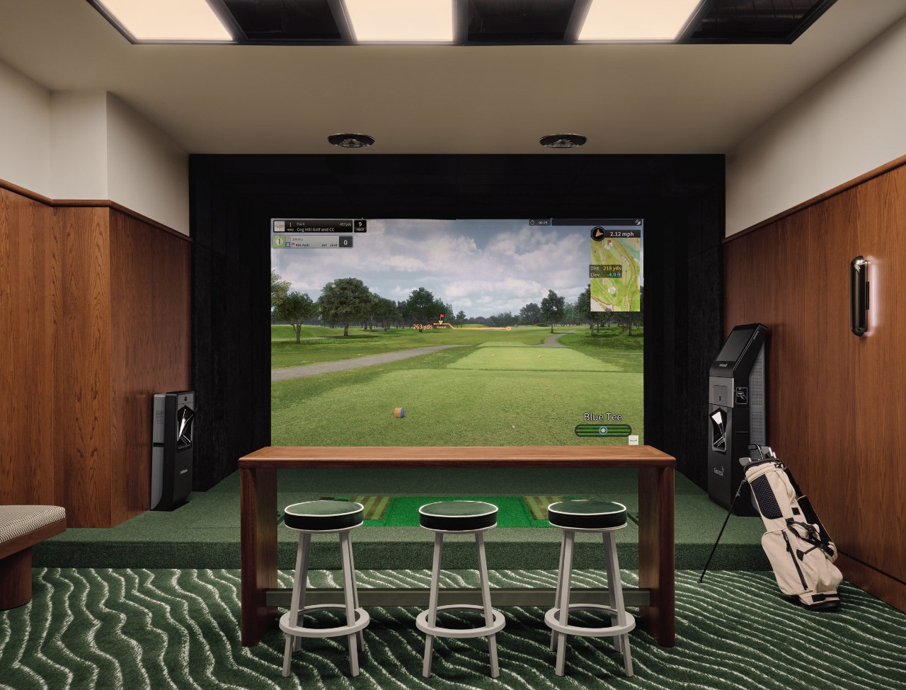 Sensasi Baru! Klub Golf Indoor Bergaya Mewah di Montréal