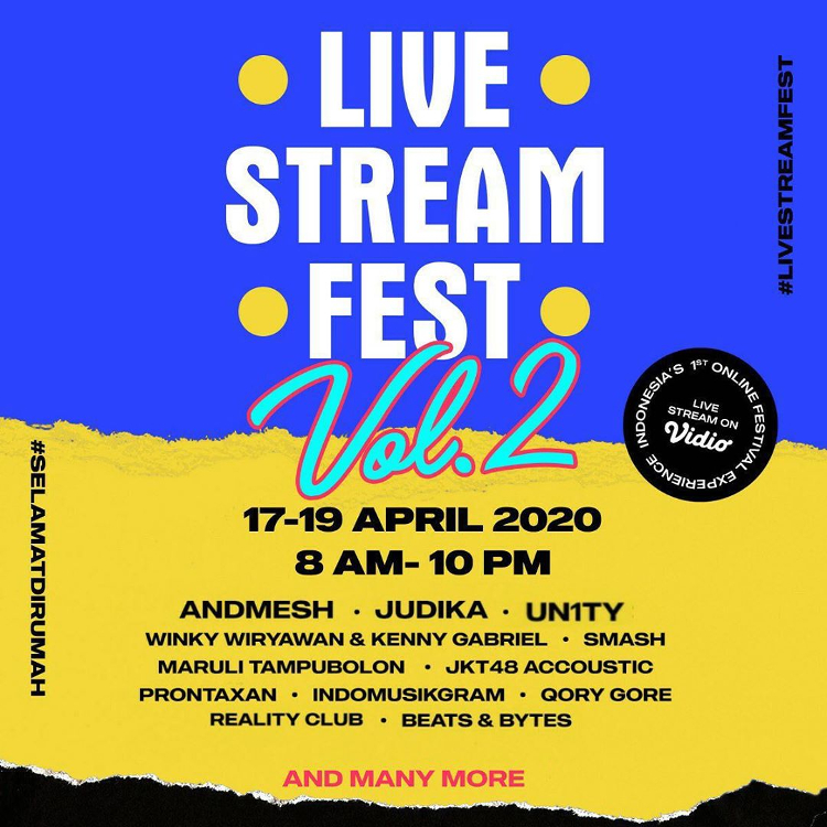 Live Stream Fest 2 Berhasil Galang 550 Juta Kebaikan