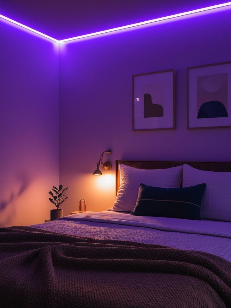 5 Cara Pasang Lampu LED Strip Di Dinding, Buat Kamar Estetik