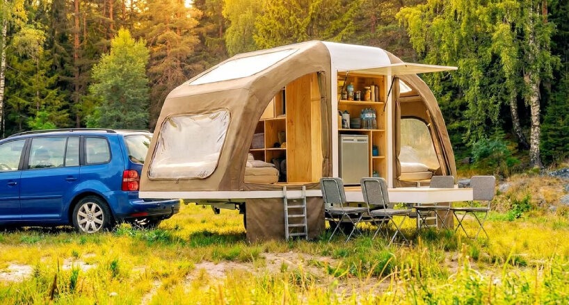Wingcube Hadirkan Kabin Mini Lipat untuk Camping