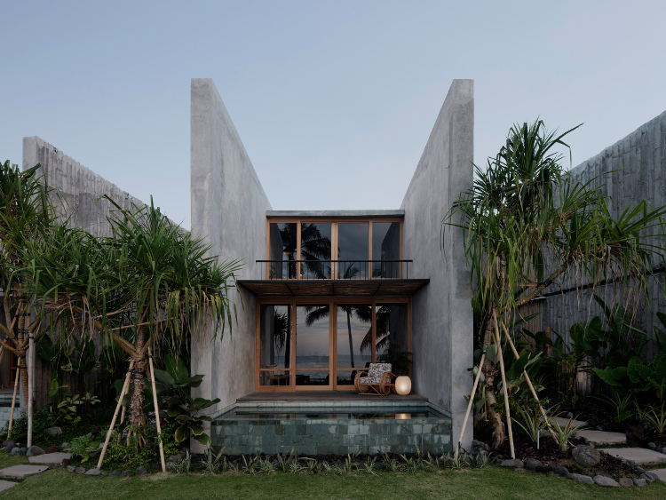 Resor Mewah Di Bali Ini Terbuat Dari Beton dan Bambu