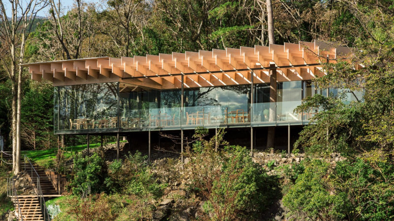 Arsitek Jepang Hadirkan Restoran Indah Pinggir Tebing
