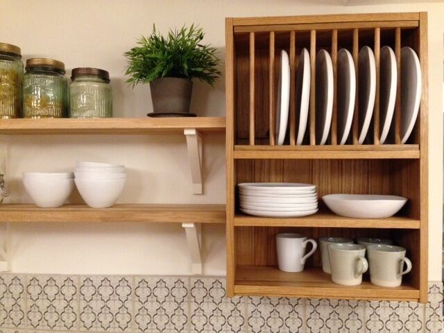 Inspiratif! 7 Ide Rak Dapur Minimalis Tempel Dinding Estetis