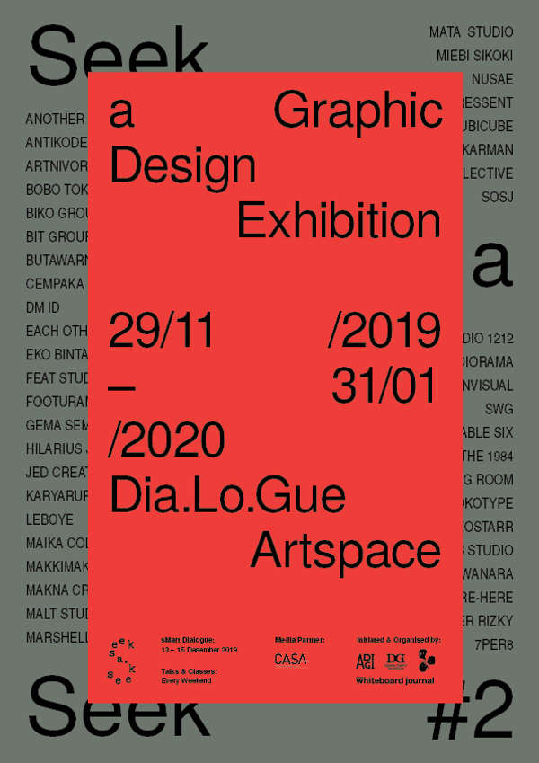Seek a Seek a Graphic Design Exhibition