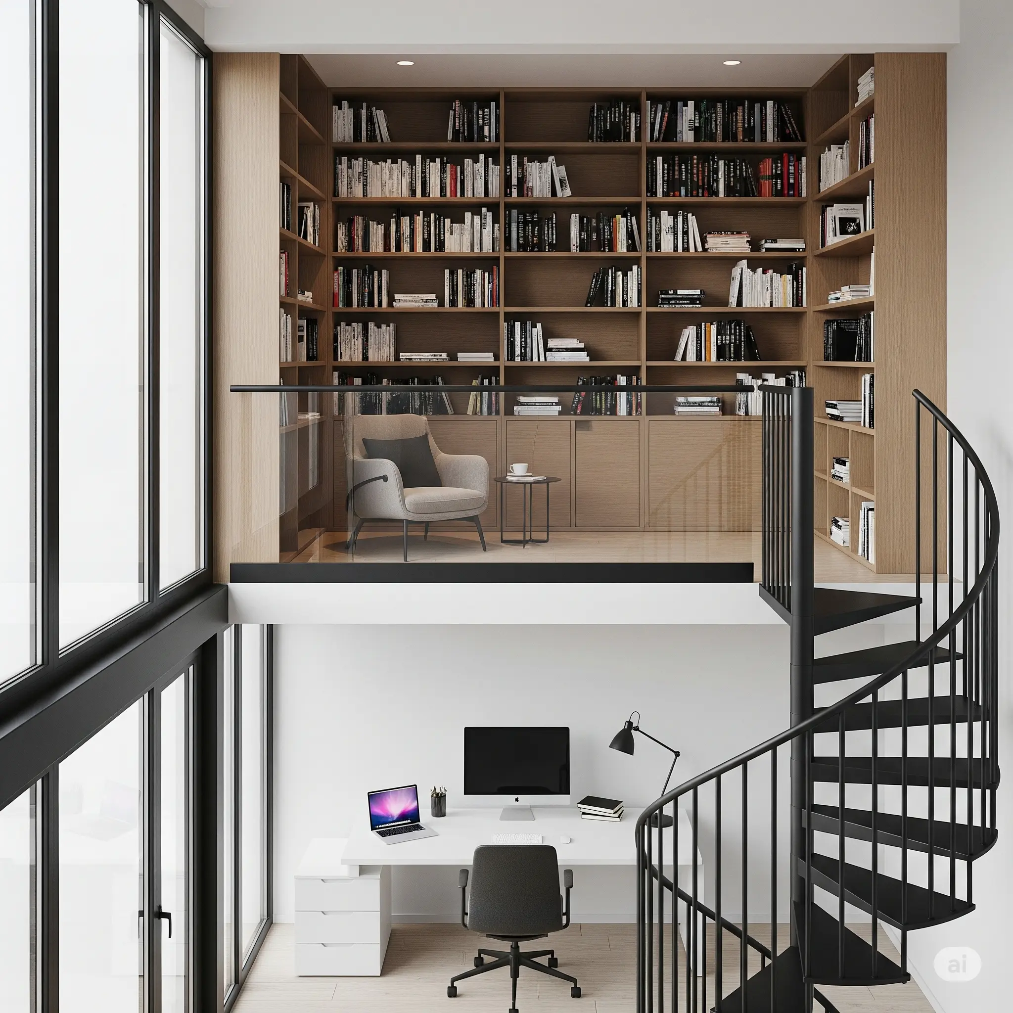 Kamar 3x3 Terasa Sempit? Coba 7 Ide Mezzanine Ini