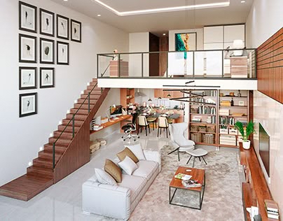Desain Rumah 1 1/2 Lantai, Minimalis Tapi Bikin Betah