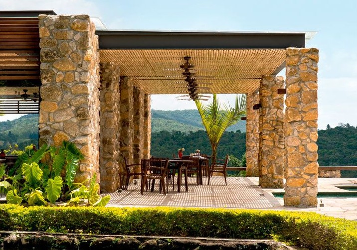 5 Inspirasi Model Tiang Teras Kotak Batu Alam Paling Elegan