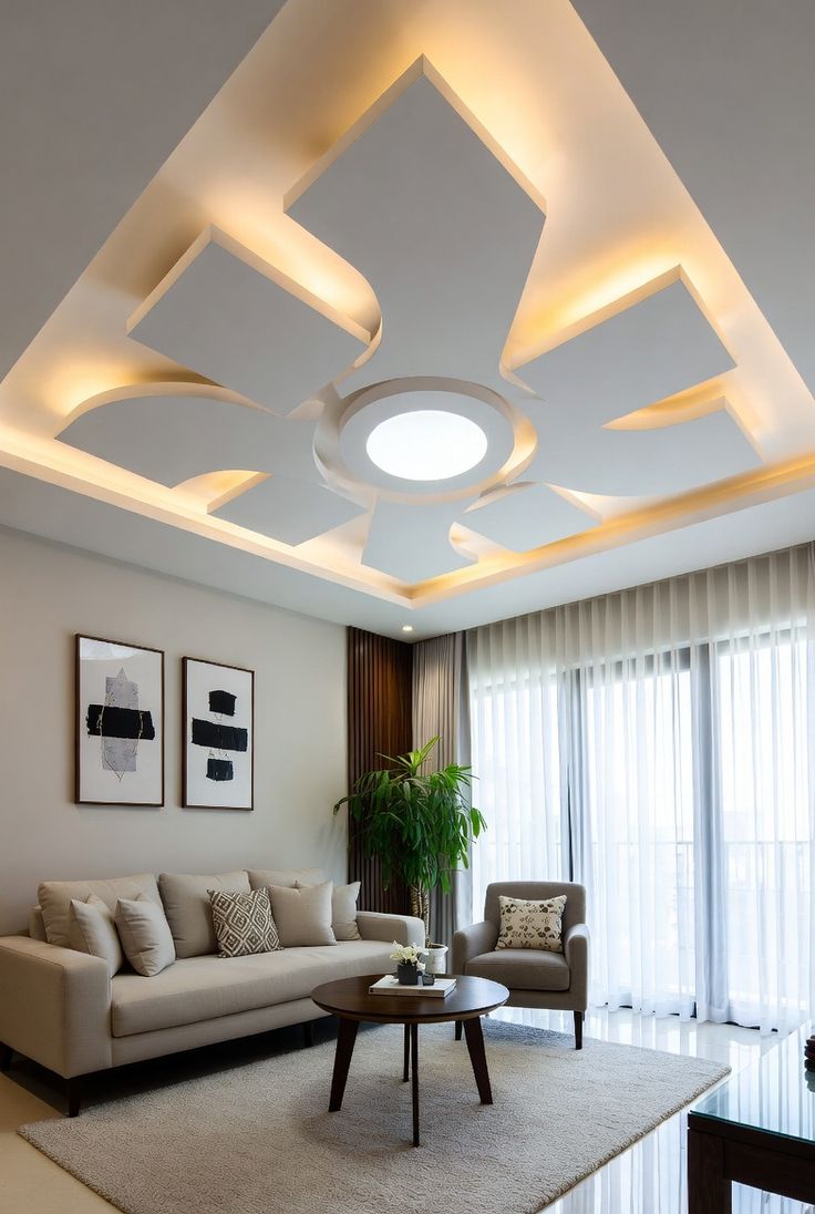 8 Inspirasi Plafon Gypsum yang Membentuk Karakter Ruang