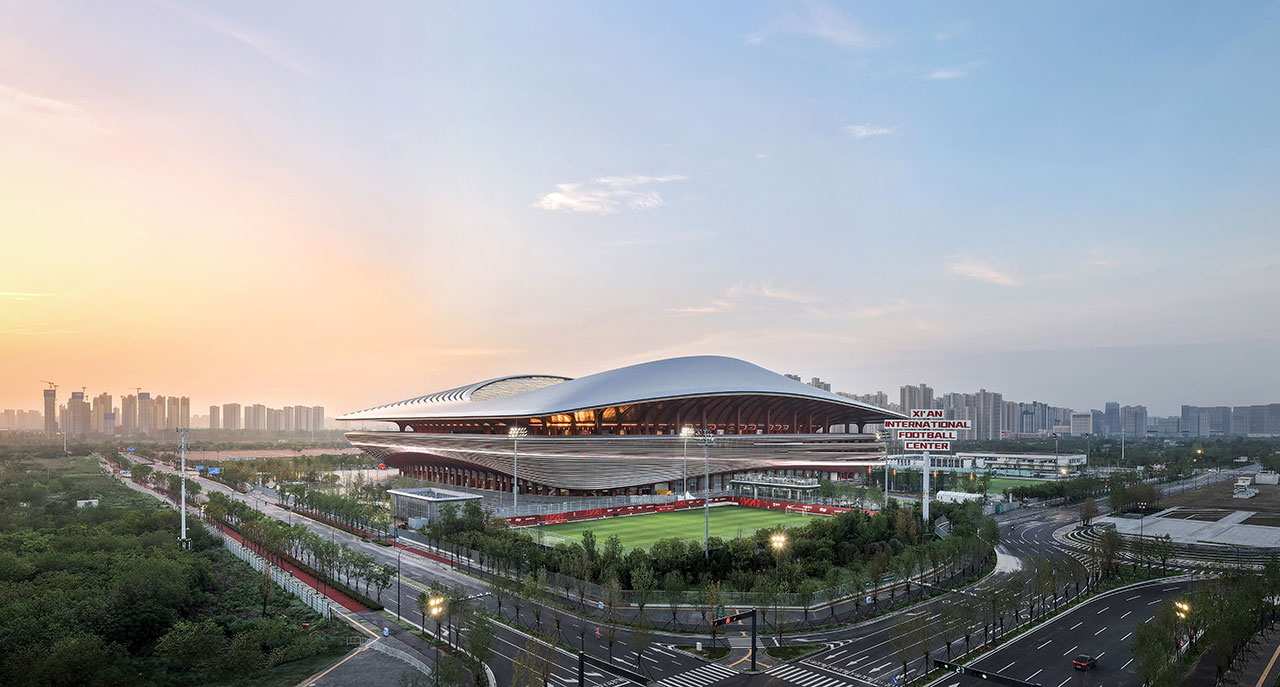 Stadion Ikonis di Tiongkok Karya Zaha Hadid Architects